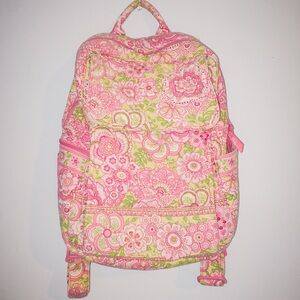 Vera Bradley Pink Floral Backpack
